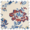 Land & Shore Orchard, Blue Red - Twist&Fit Roman Blind